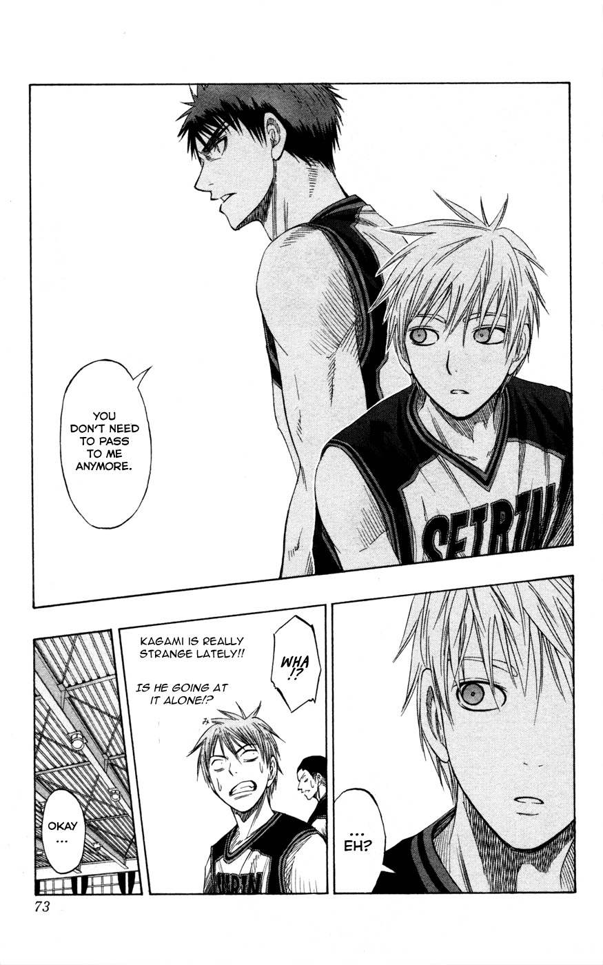Kuroko no Basket Chapter 56 page 6 - Chapter 56: Abandoning