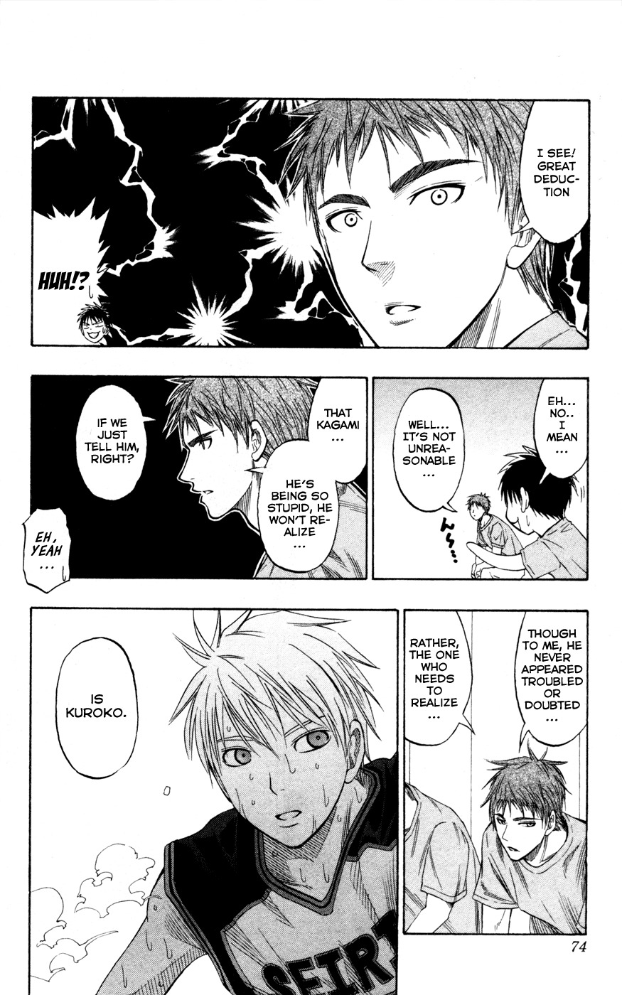 Kuroko no Basket Chapter 56 page 7 - Chapter 56: Abandoning