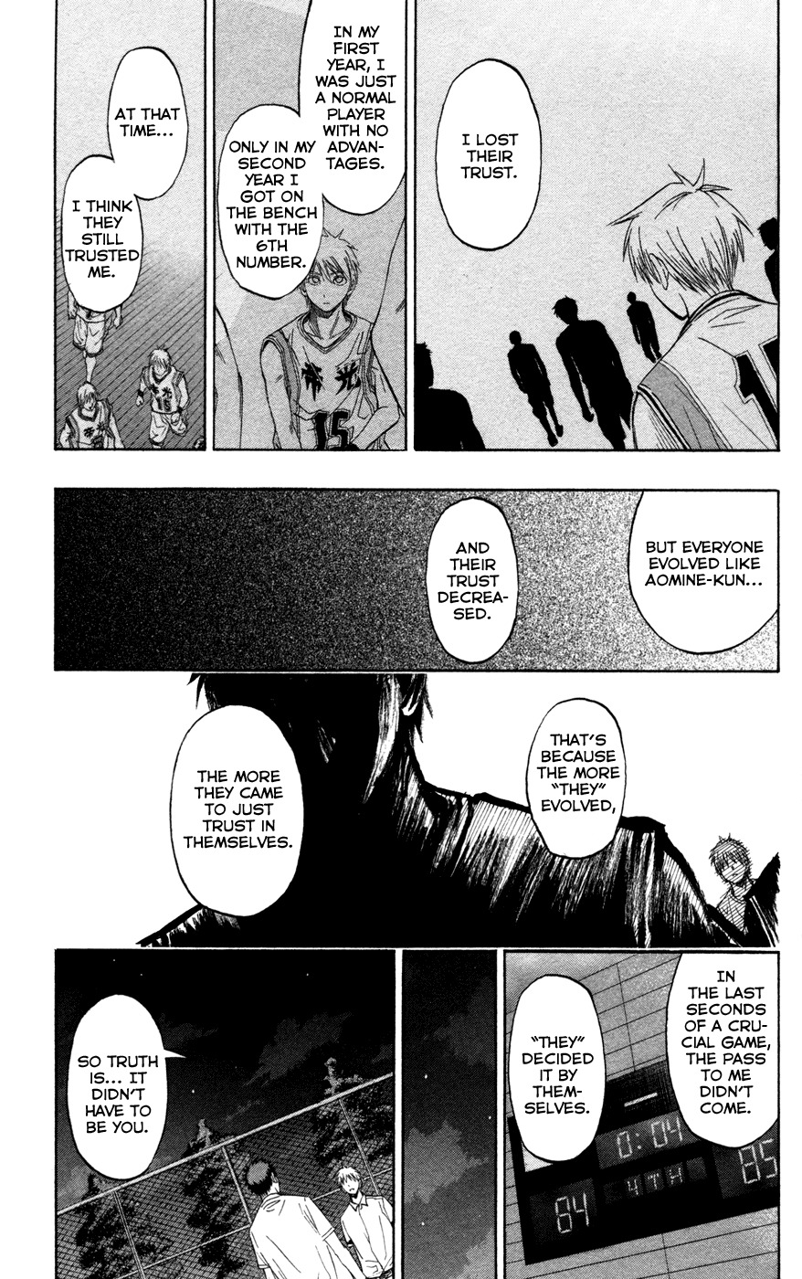 Kuroko no Basket Chapter 57 page 10 - Chapter 57: It's Not "Want"