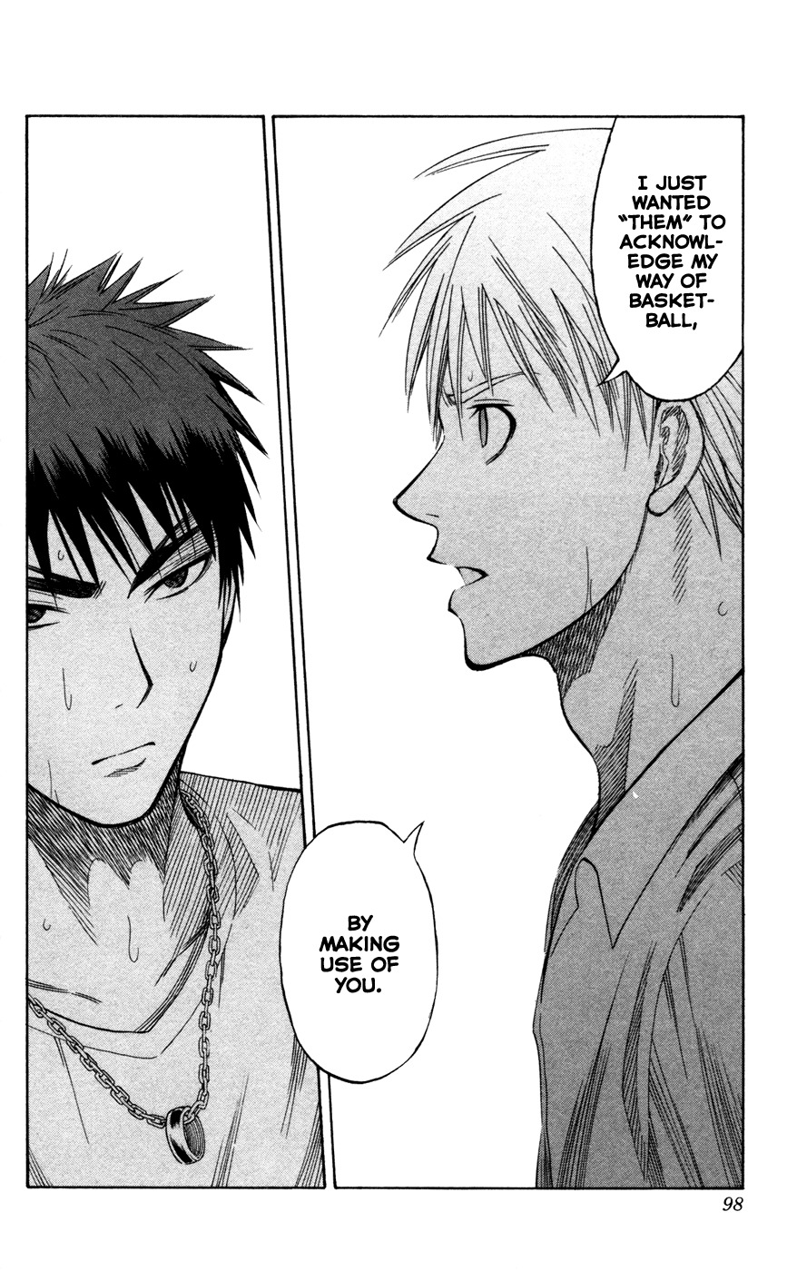 Kuroko no Basket Chapter 57 page 11 - Chapter 57: It's Not "Want"