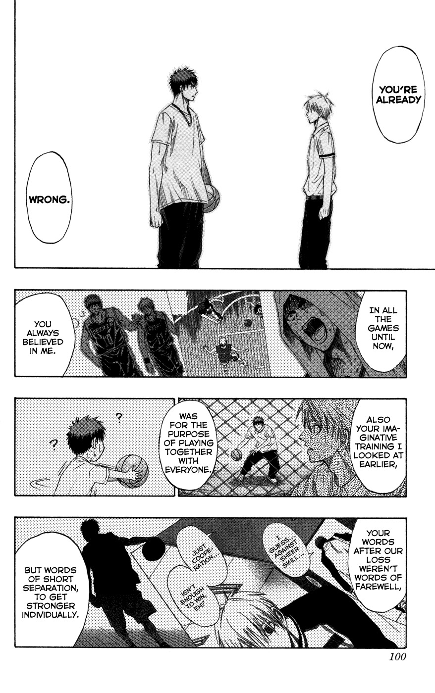 Kuroko no Basket Chapter 57 page 13 - Chapter 57: It's Not "Want"
