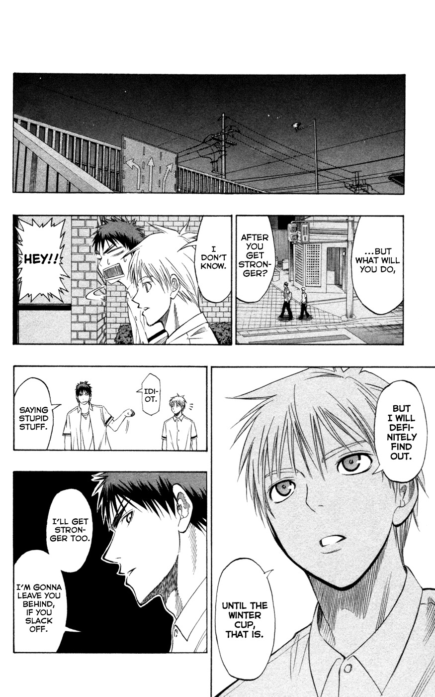 Kuroko no Basket Chapter 57 page 17 - Chapter 57: It's Not "Want"