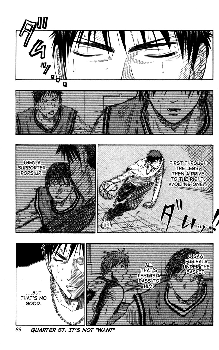 Kuroko no Basket Chapter 57 page 2 - Chapter 57: It's Not "Want"
