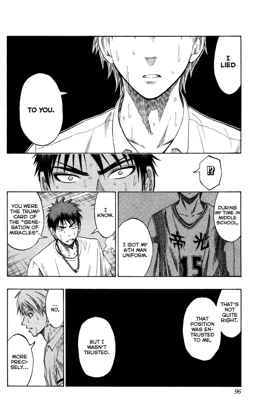 Kuroko no Basket Chapter 57 page 9 - Chapter 57: It's Not "Want"