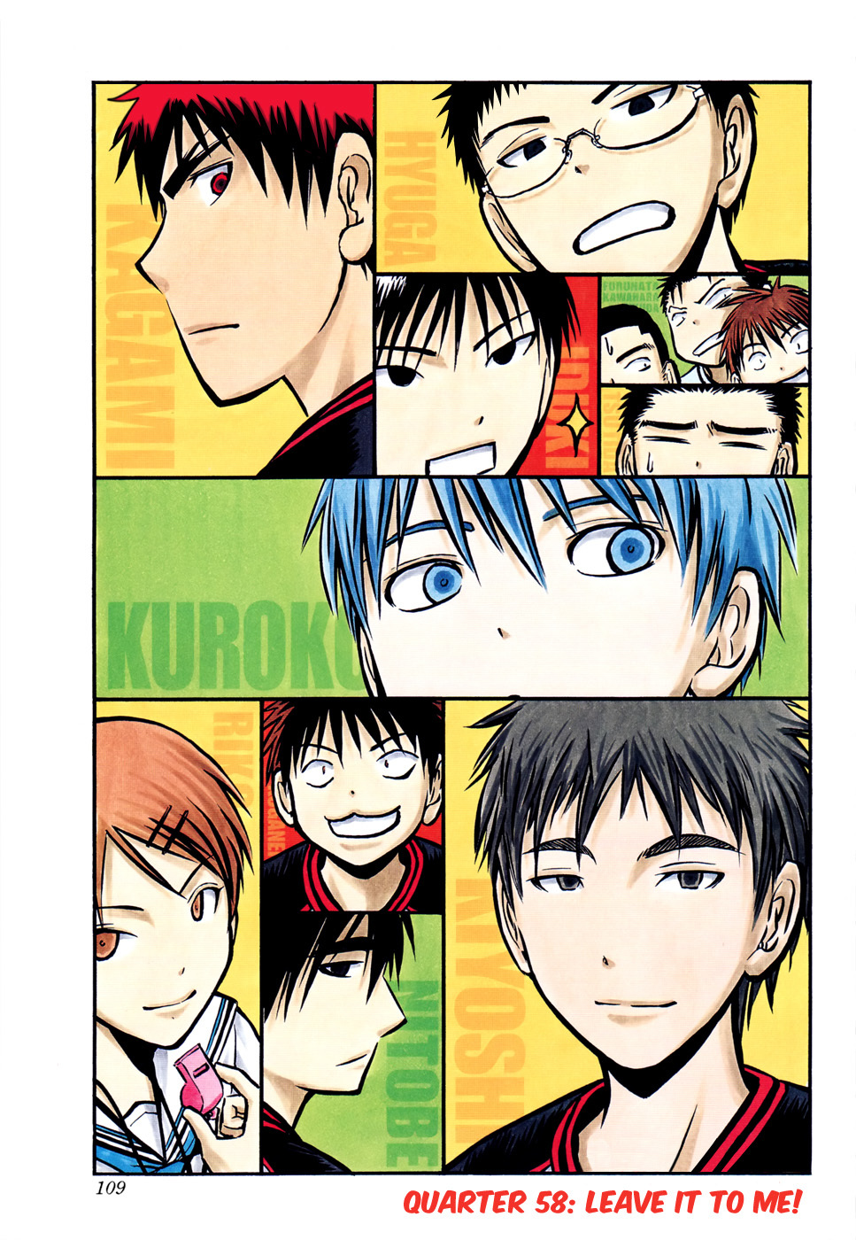 Kuroko no Basket Chapter 58 page 2 - Chapter 58: Leave It to Me!