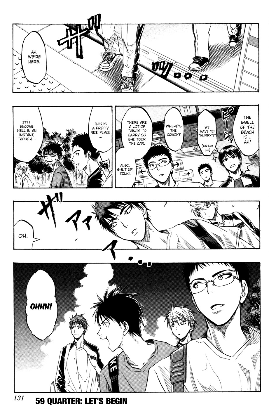 Kuroko no Basket Chapter 59 page 2 - Chapter 59: Let's Begin
