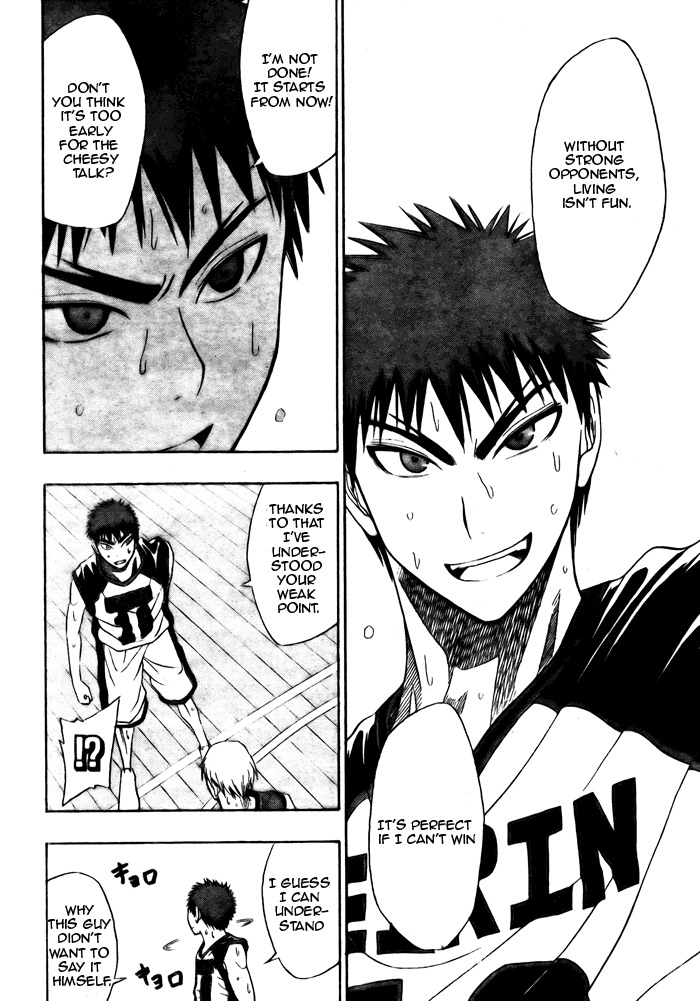 Kuroko no Basket Chapter 6 page 18 - Chapter 6: It's Perfect If I Can't Win