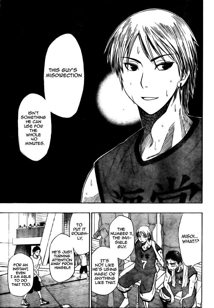 Kuroko no Basket Chapter 6 page 3 - Chapter 6: It's Perfect If I Can't Win
