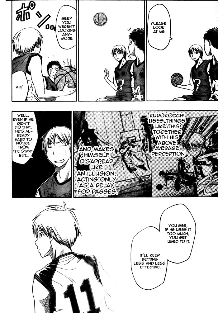 Kuroko no Basket Chapter 6 page 4 - Chapter 6: It's Perfect If I Can't Win