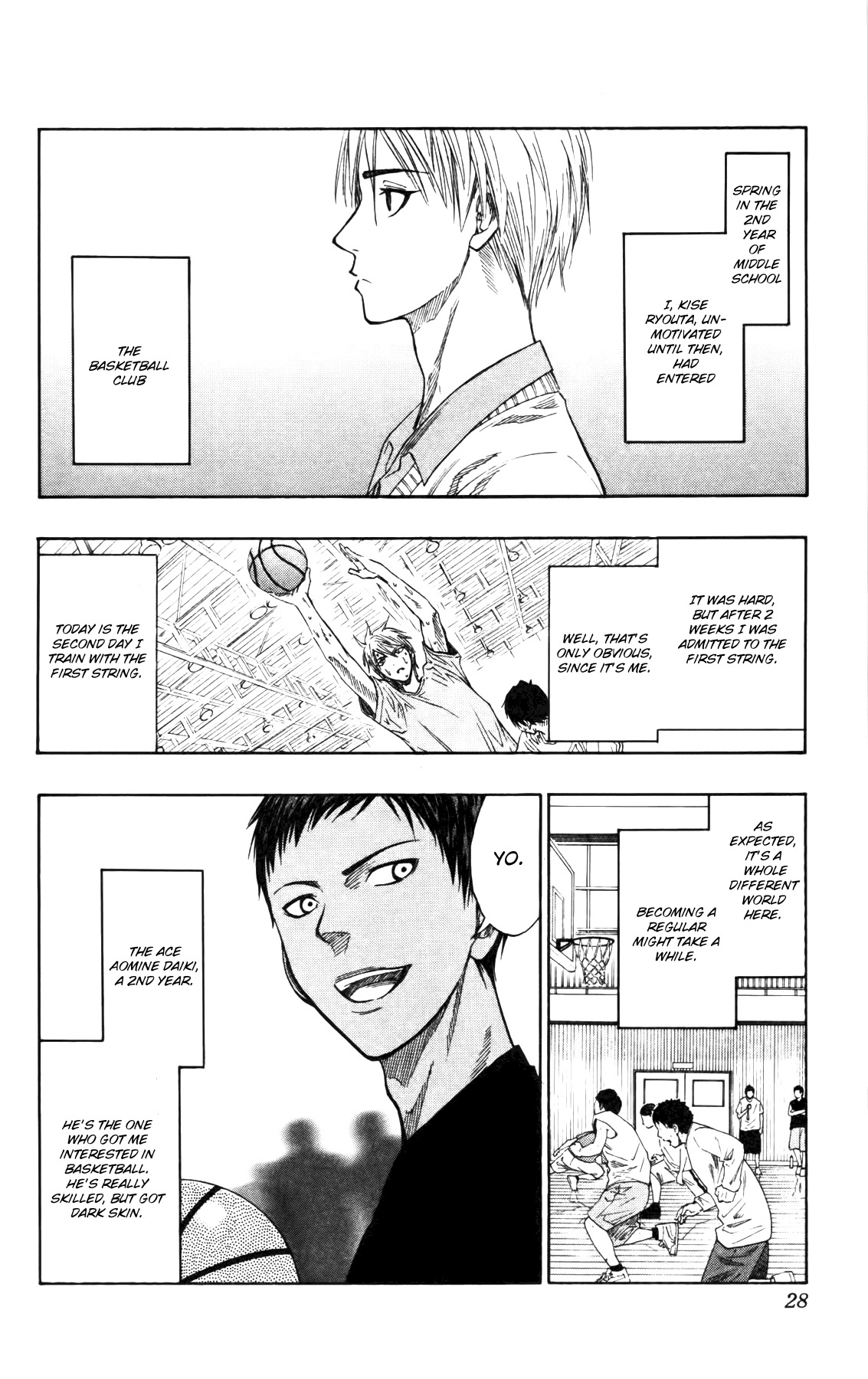 Kuroko no Basket Chapter 62.5 page 4 - Chapter 62.5: Tip Off