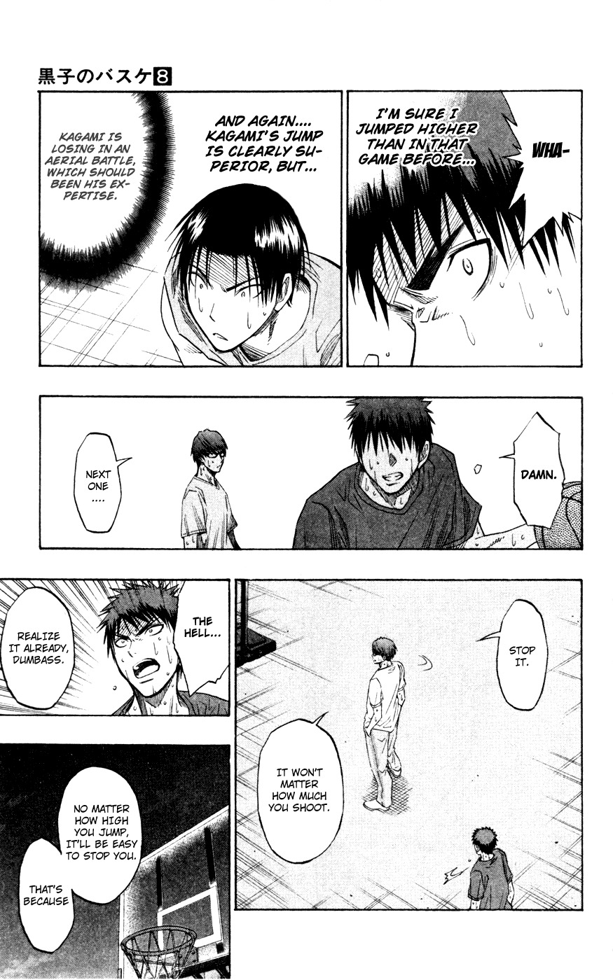 Kuroko no Basket Chapter 62 page 13 - Chapter 62: I Know What I Have to Do!!