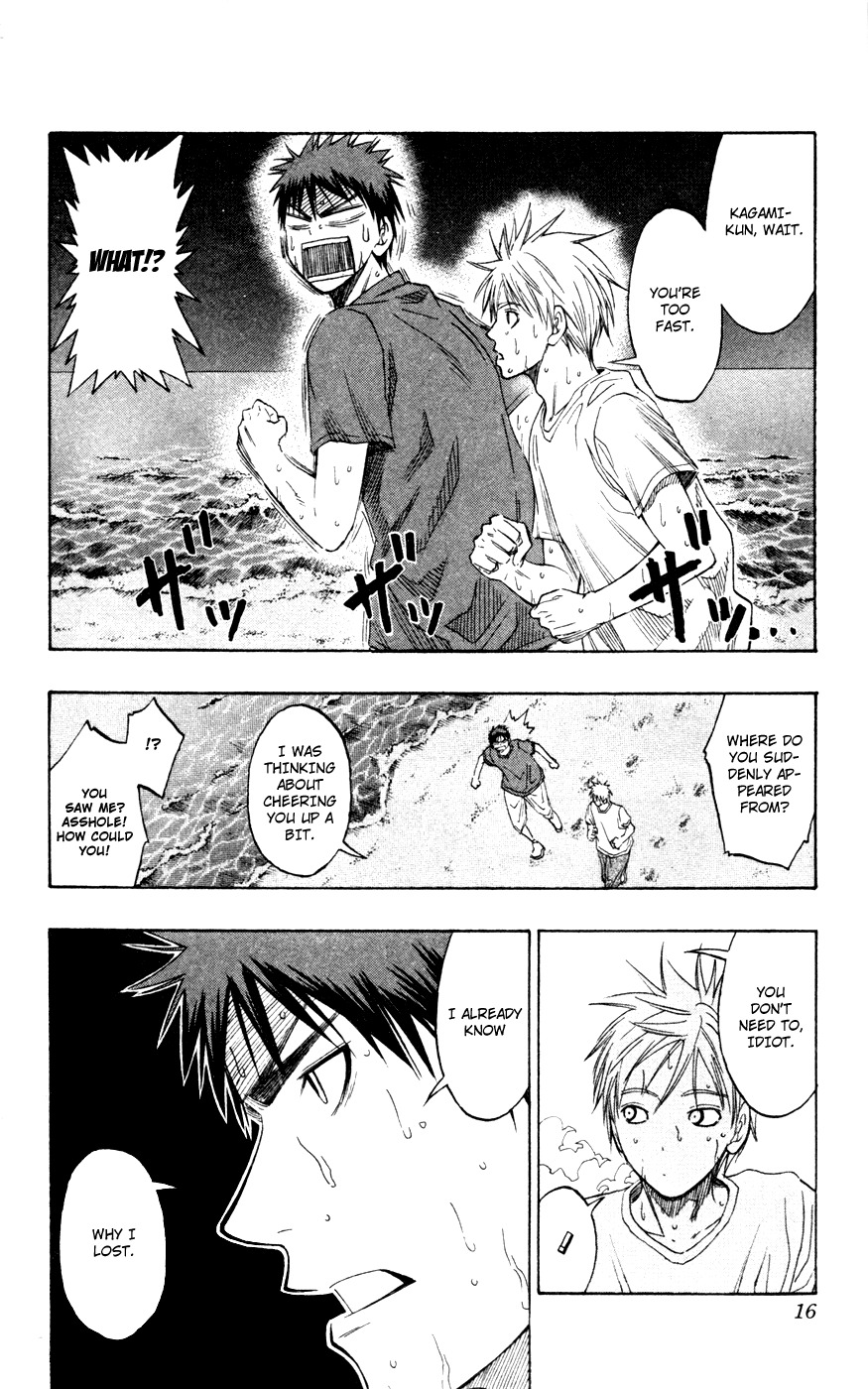 Kuroko no Basket Chapter 62 page 16 - Chapter 62: I Know What I Have to Do!!