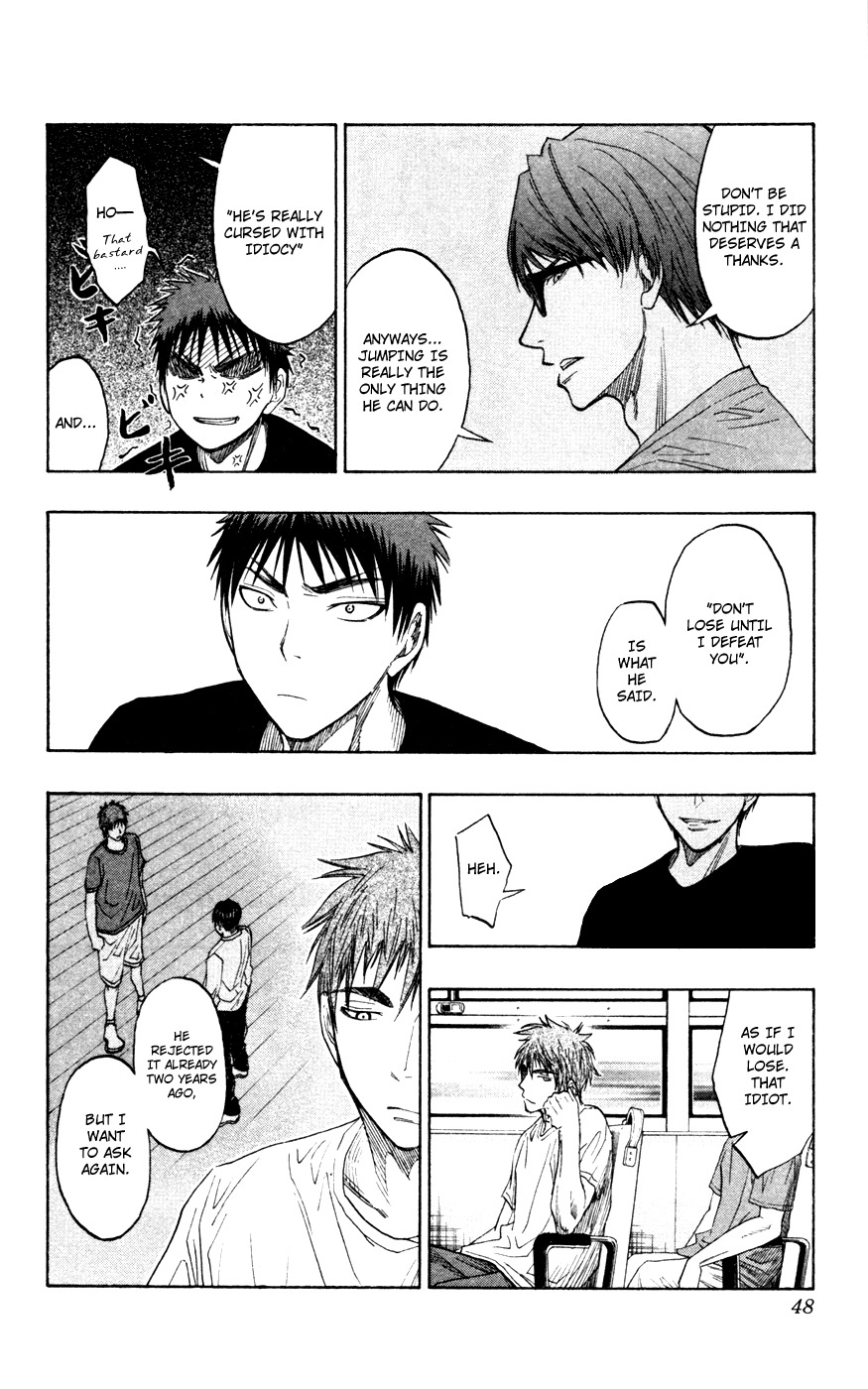 Kuroko no Basket Chapter 63 page 3 - Chapter 63: I'll Win, Even If It Kills Me