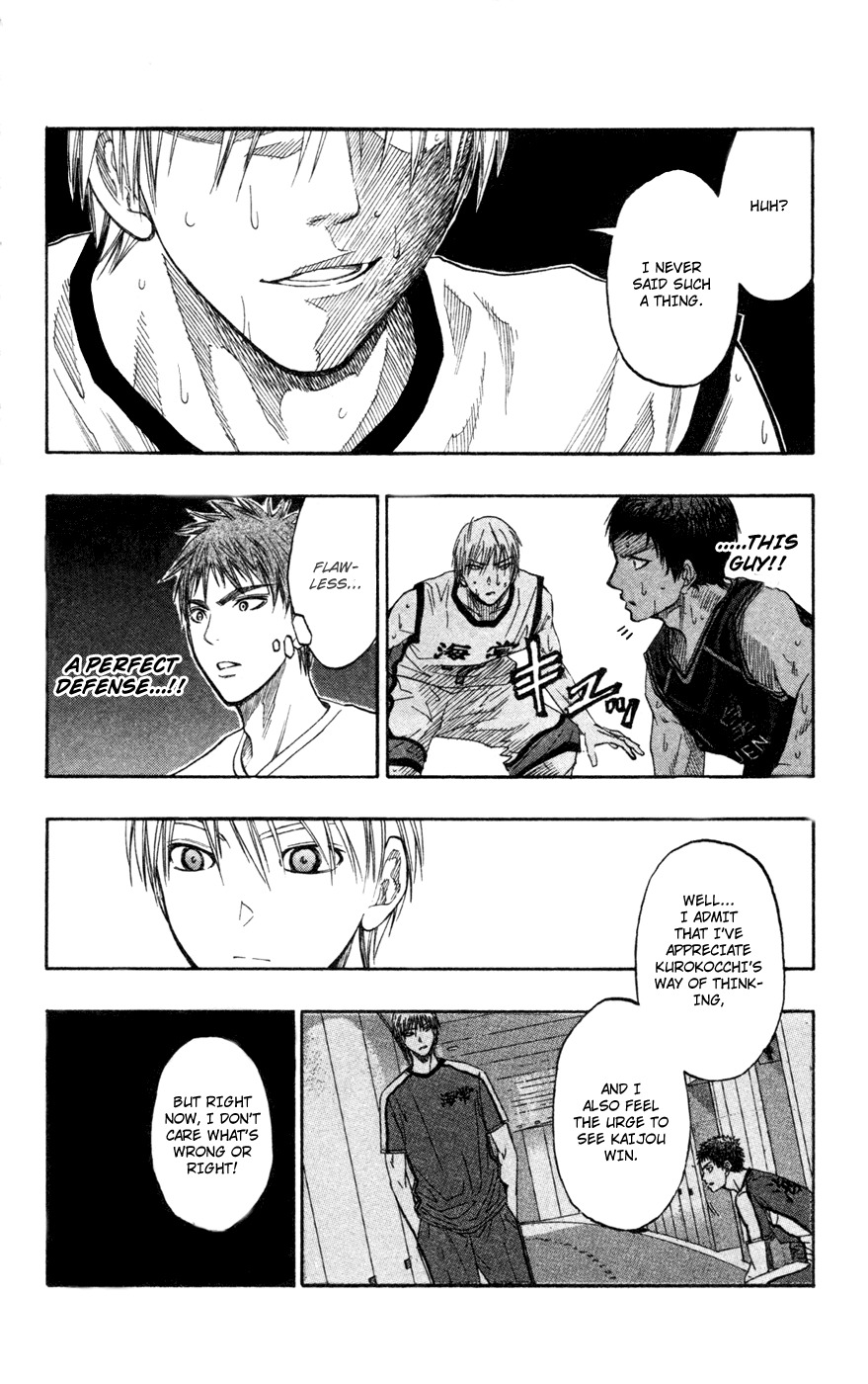 Kuroko no Basket Chapter 64 page 19 - Chapter 64: Still Immature!