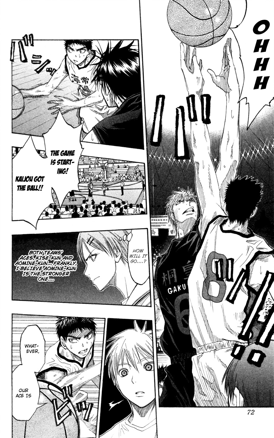 Kuroko no Basket Chapter 64 page 7 - Chapter 64: Still Immature!