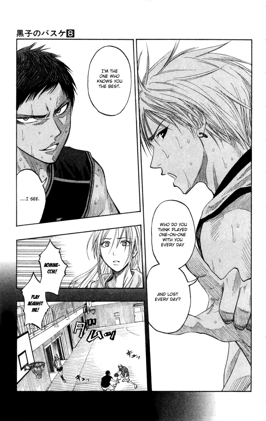 Kuroko no Basket Chapter 65 page 9 - Chapter 65: Who Do You Think?