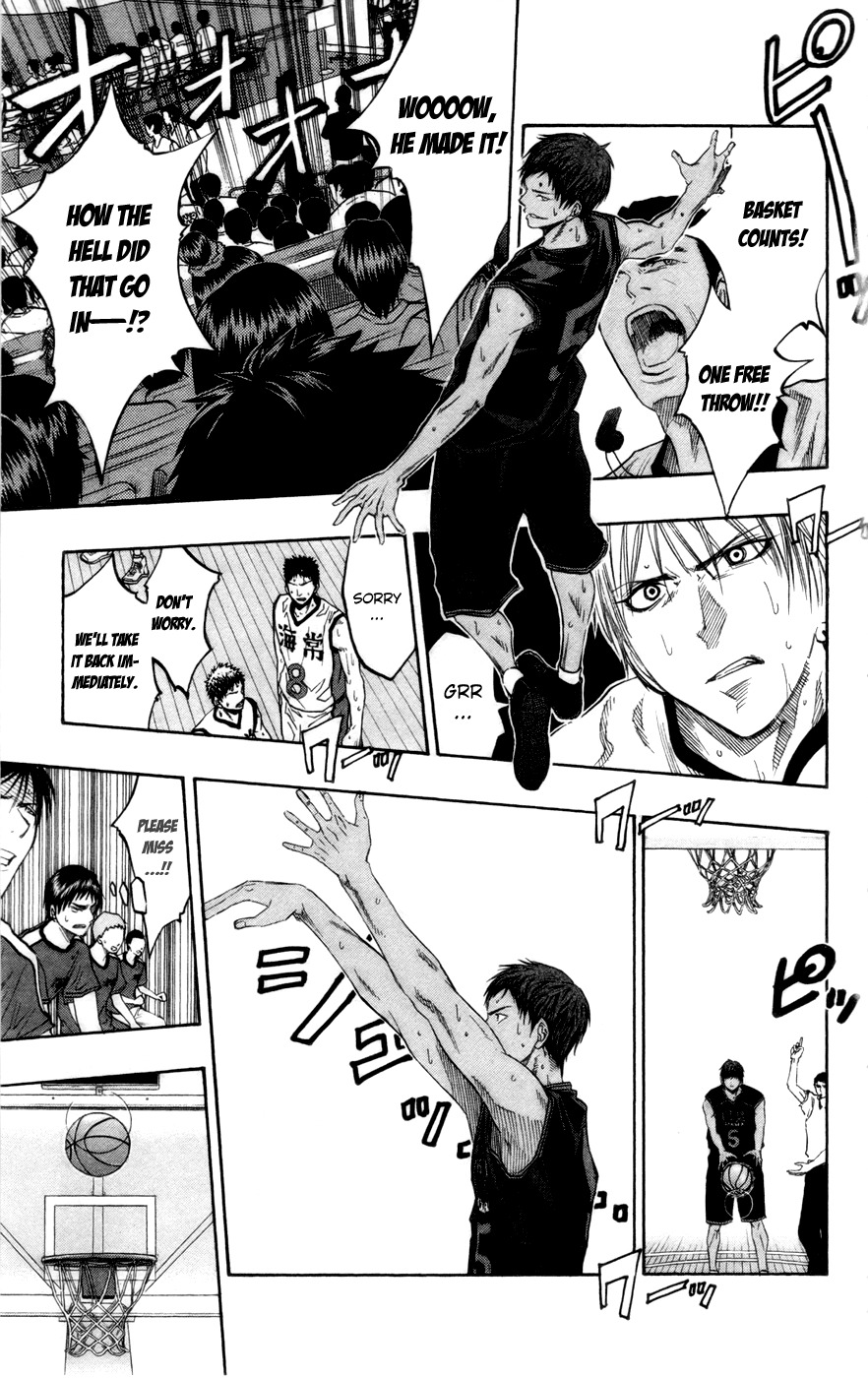 Kuroko no Basket Chapter 66 page 15 - Chapter 66: Here's a Small Warning