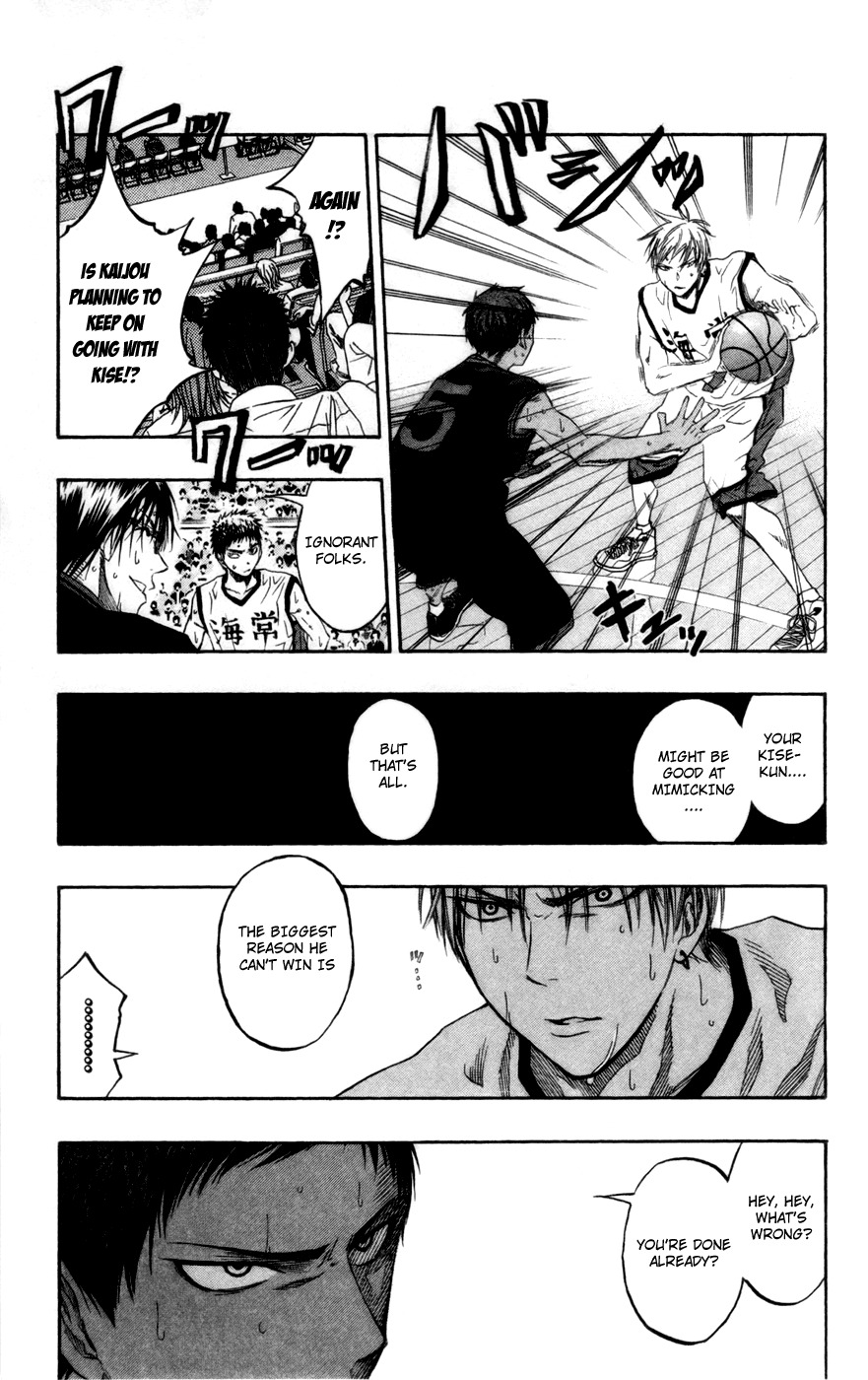 Kuroko no Basket Chapter 66 page 17 - Chapter 66: Here's a Small Warning