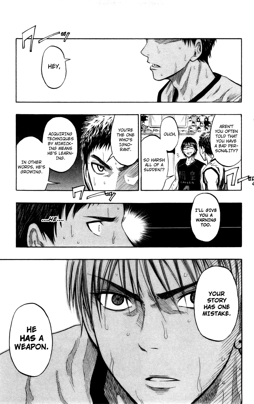 Kuroko no Basket Chapter 66 page 19 - Chapter 66: Here's a Small Warning