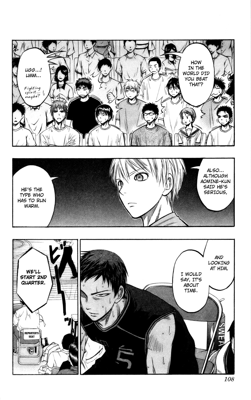 Kuroko no Basket Chapter 66 page 3 - Chapter 66: Here's a Small Warning