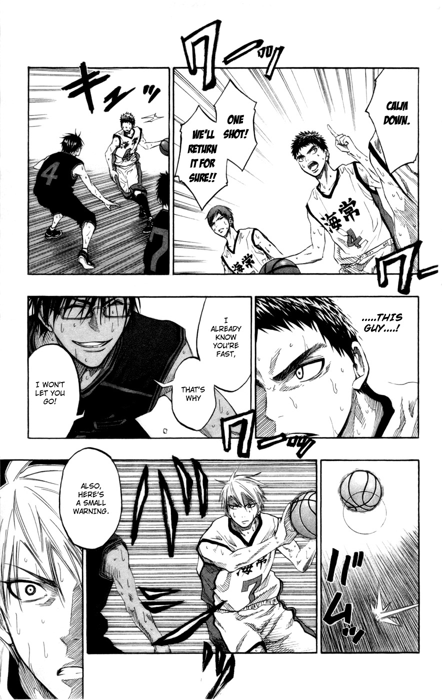 Kuroko no Basket Chapter 66 page 8 - Chapter 66: Here's a Small Warning
