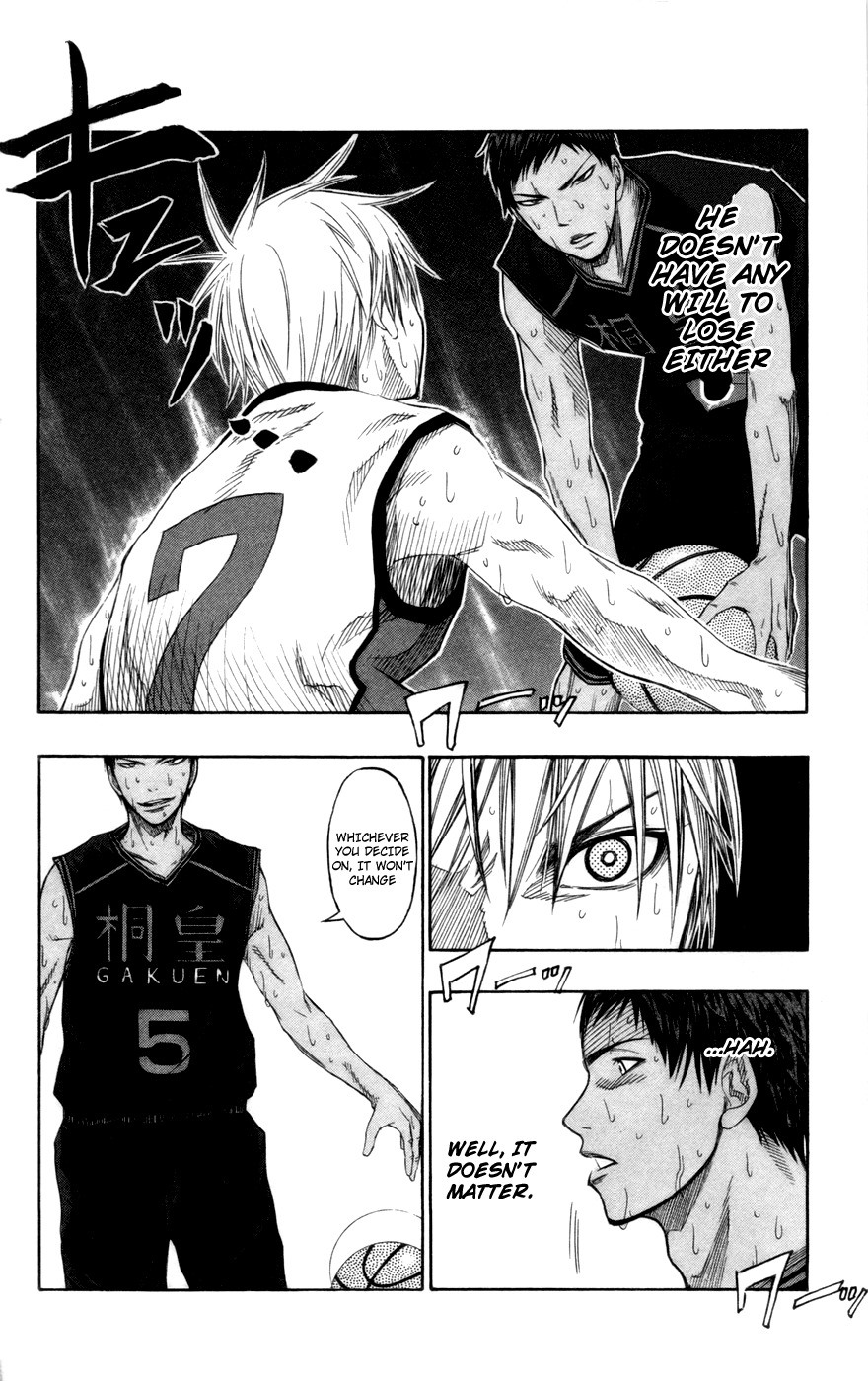 Kuroko no Basket Chapter 67 page 11 - Chapter 67: I Quit