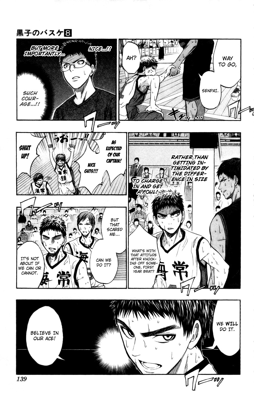 Kuroko no Basket Chapter 67 page 14 - Chapter 67: I Quit