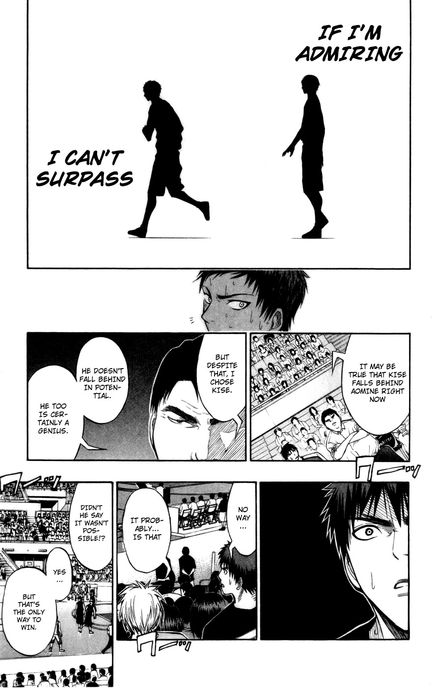 Kuroko no Basket Chapter 67 page 18 - Chapter 67: I Quit