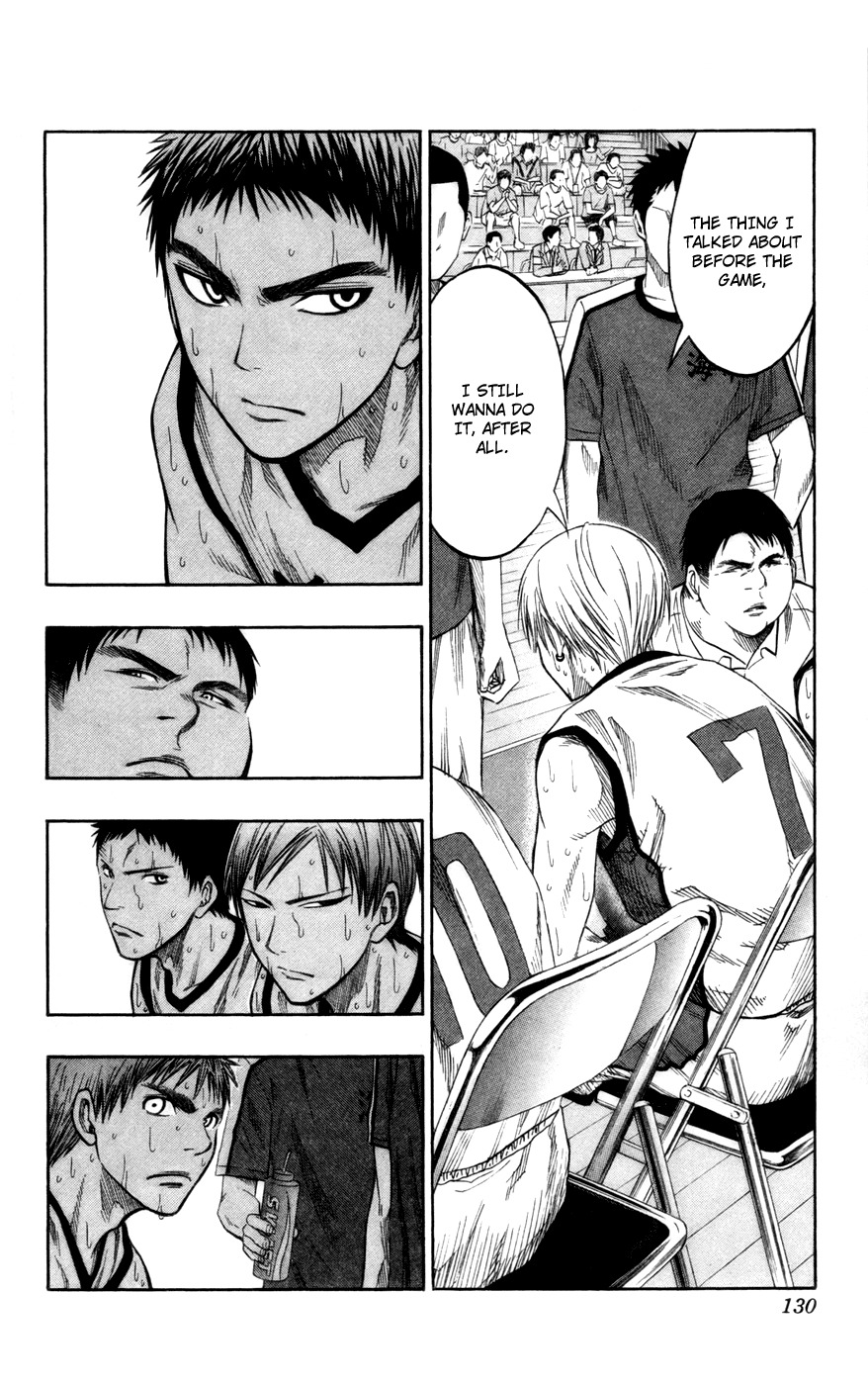 Kuroko no Basket Chapter 67 page 5 - Chapter 67: I Quit