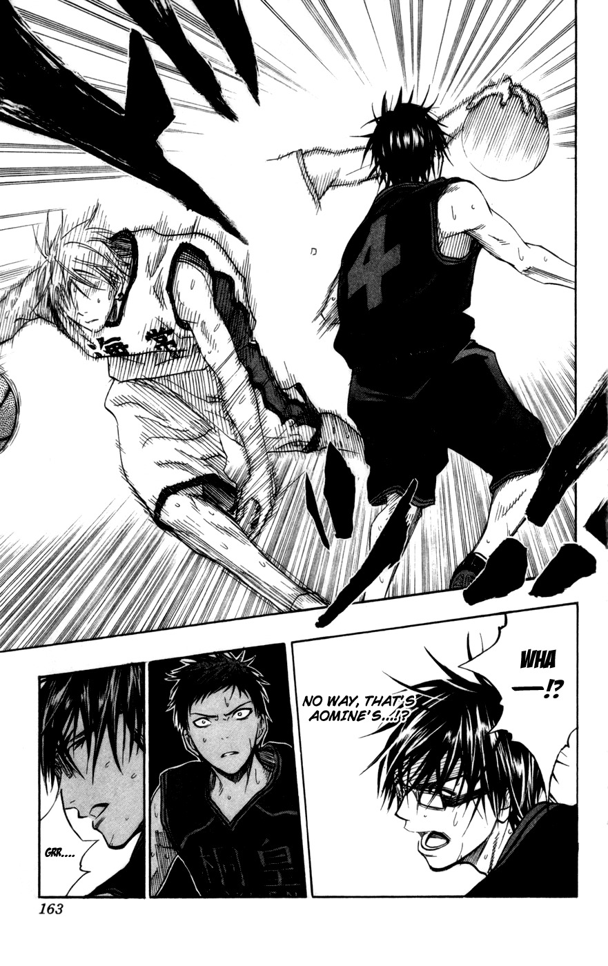 Kuroko no Basket Chapter 68 page 18 - Chapter 68: I Don't Think It's Strange