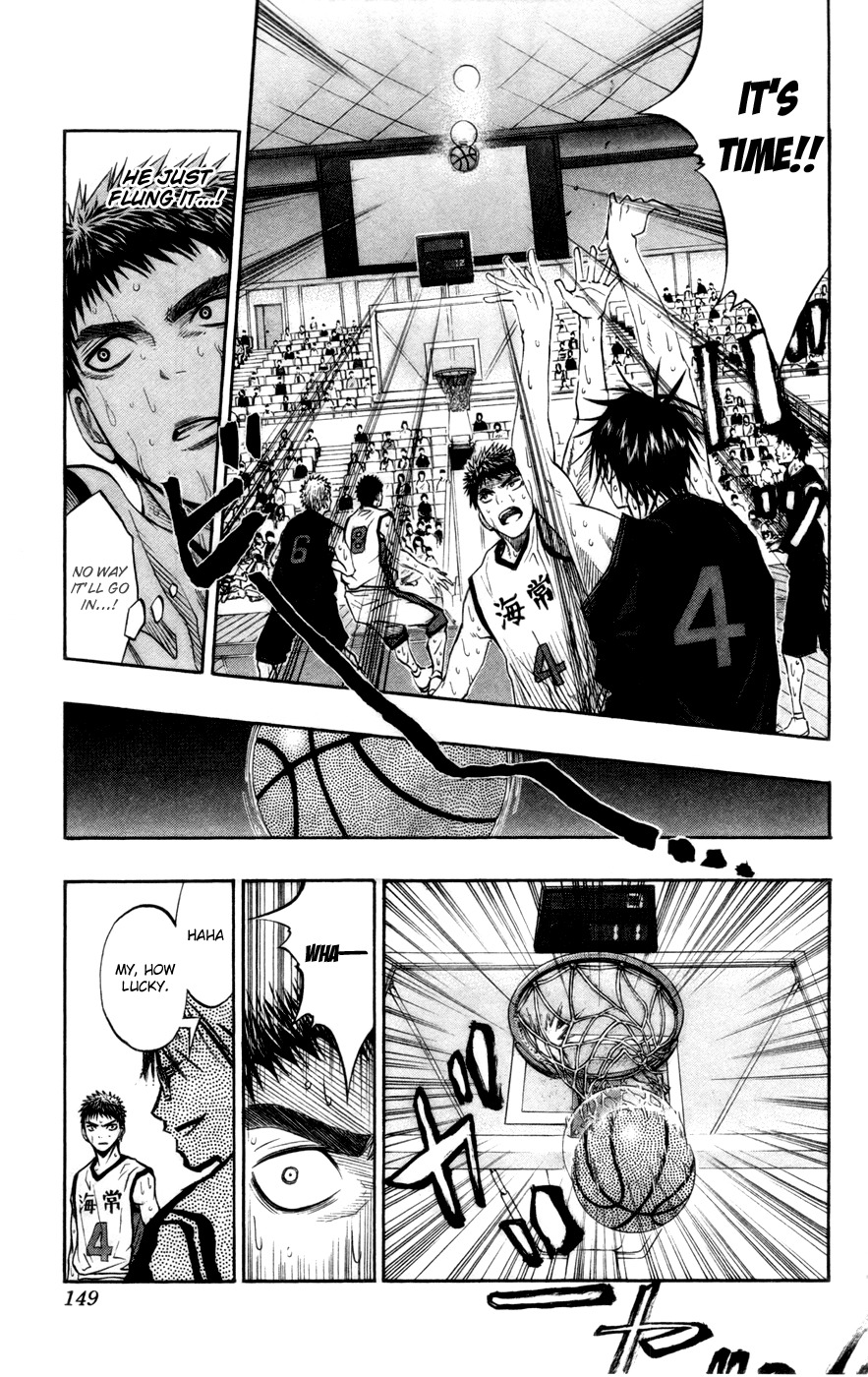 Kuroko no Basket Chapter 68 page 4 - Chapter 68: I Don't Think It's Strange