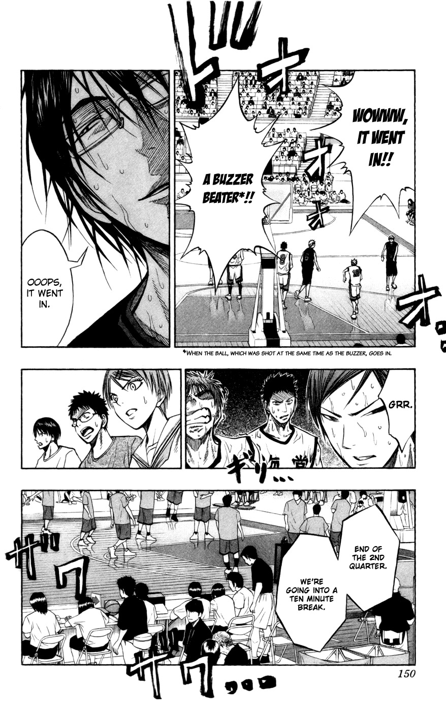 Kuroko no Basket Chapter 68 page 5 - Chapter 68: I Don't Think It's Strange