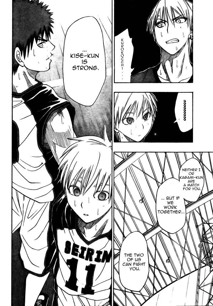Kuroko no Basket Chapter 7 page 15 - Chapter 7: I'm Counting on You on the Counterattack
