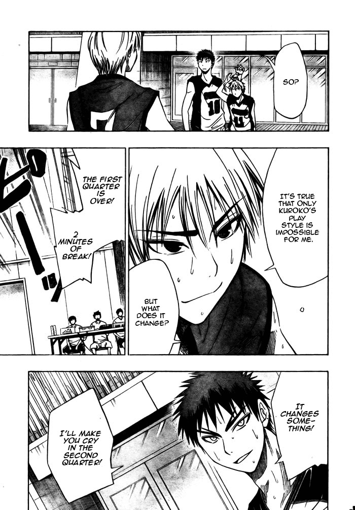 Kuroko no Basket Chapter 7 page 3 - Chapter 7: I'm Counting on You on the Counterattack