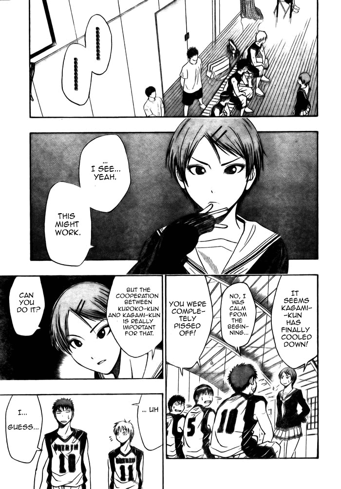 Kuroko no Basket Chapter 7 page 5 - Chapter 7: I'm Counting on You on the Counterattack