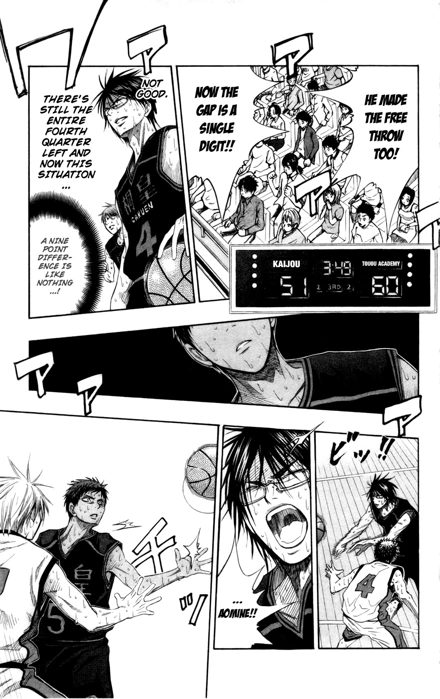 Kuroko no Basket Chapter 70 page 9 - Chapter 70: Don't Misjudge Me-!