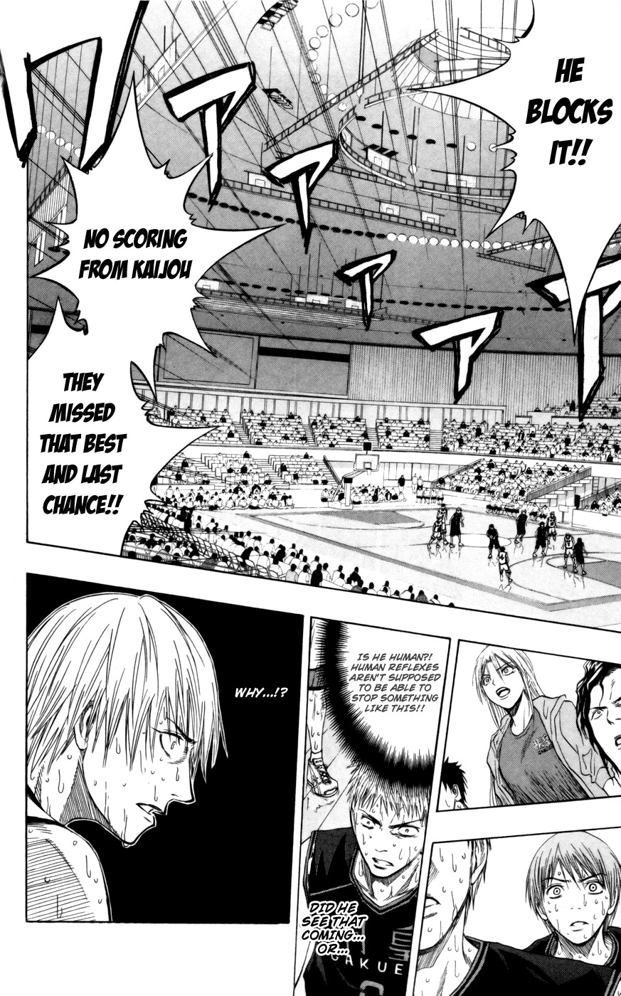 Kuroko no Basket Chapter 72 page 10 - Chapter 72: Don't Talk Like You Can Win!
