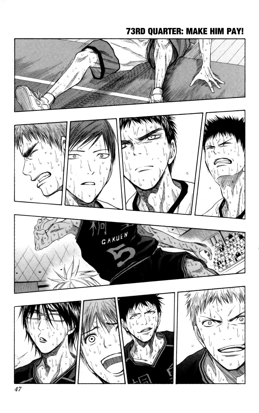 Kuroko no Basket Chapter 73 page 2 - Chapter 73: Make Him Pay!