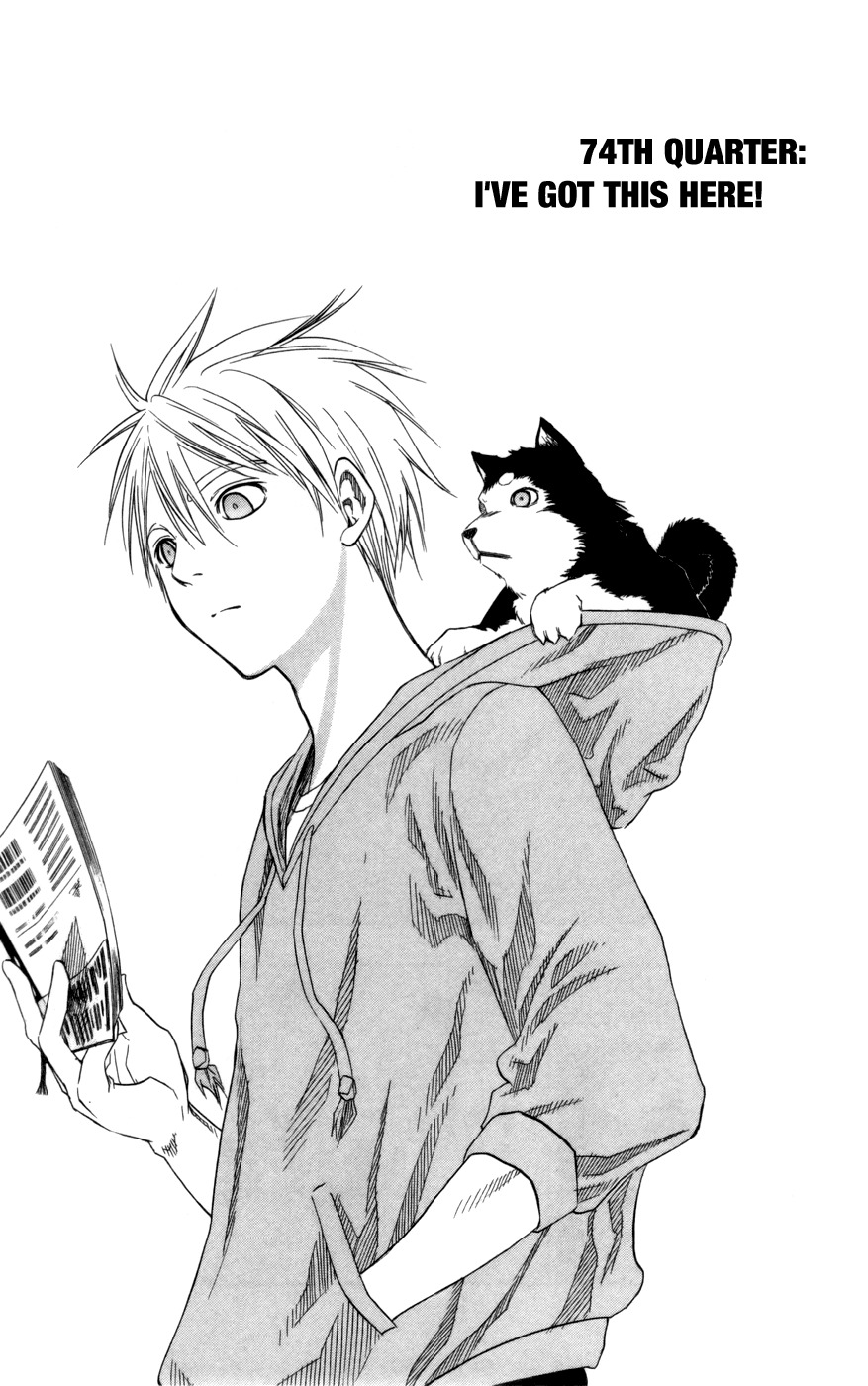 Kuroko no Basket Chapter 74 page 6 - Chapter 74: I've Got this Here!