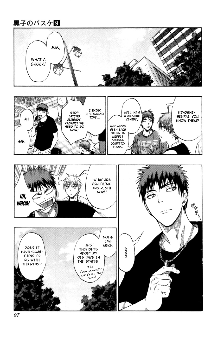 Kuroko no Basket Chapter 75 page 12 - Chapter 75: Never Expected to See You Here