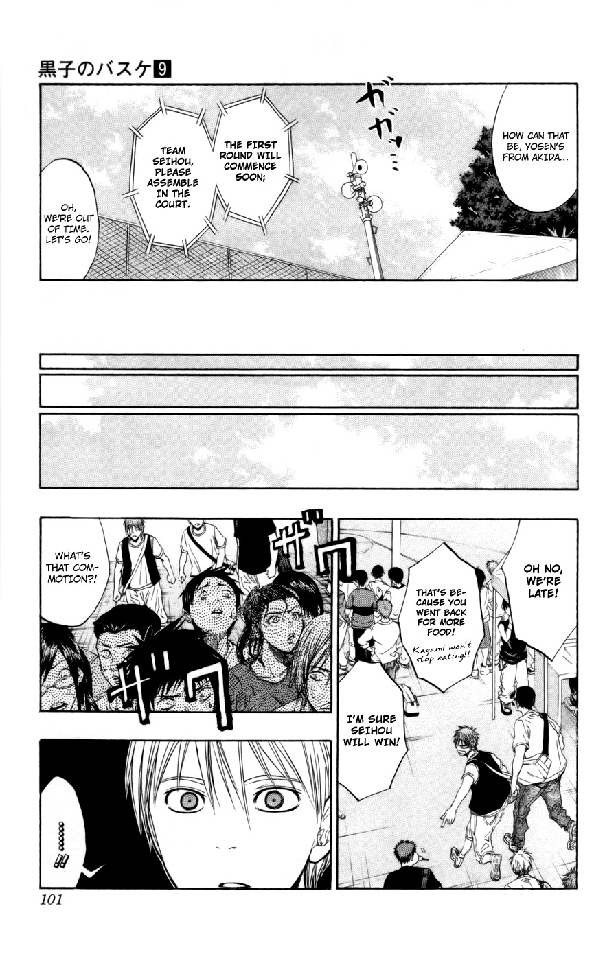 Kuroko no Basket Chapter 75 page 16 - Chapter 75: Never Expected to See You Here