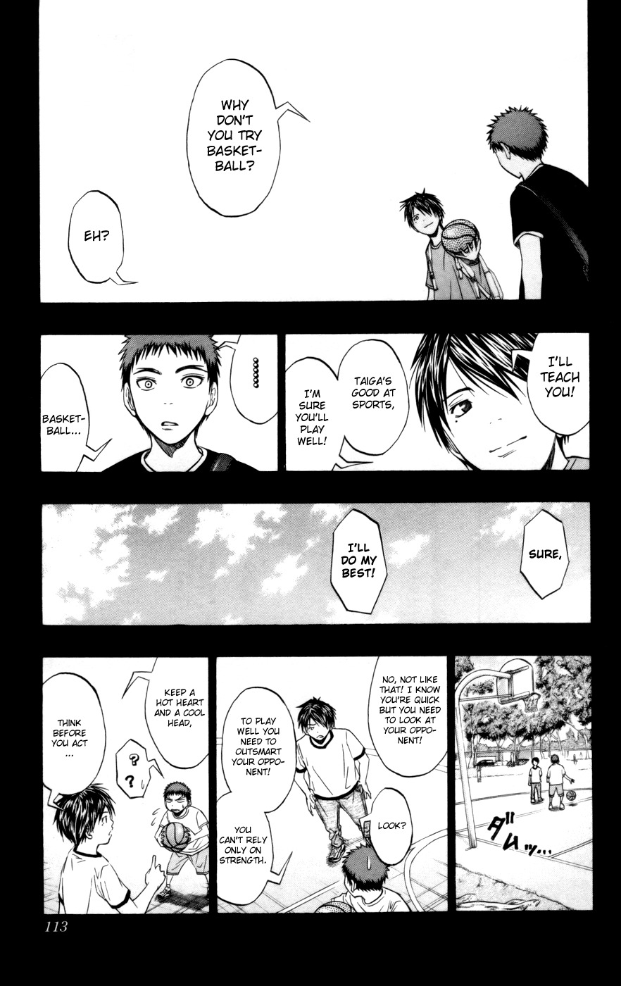 Kuroko no Basket Chapter 76 page 8 - Chapter 76: I'll Say I'm His Big Brother?
