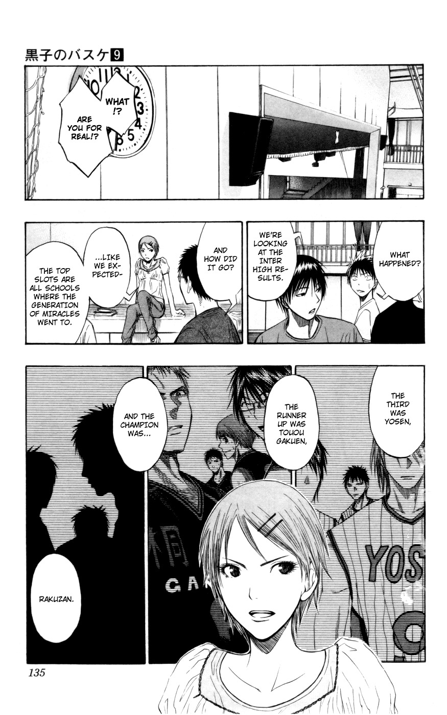 Kuroko no Basket Chapter 77 page 10 - Chapter 77: I've Made Up My Mind