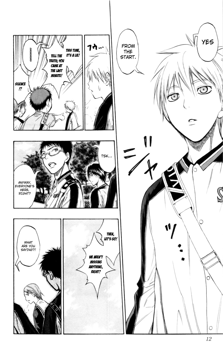 Kuroko no Basket Chapter 81 page 12 - Chapter 81: Engine On!!!