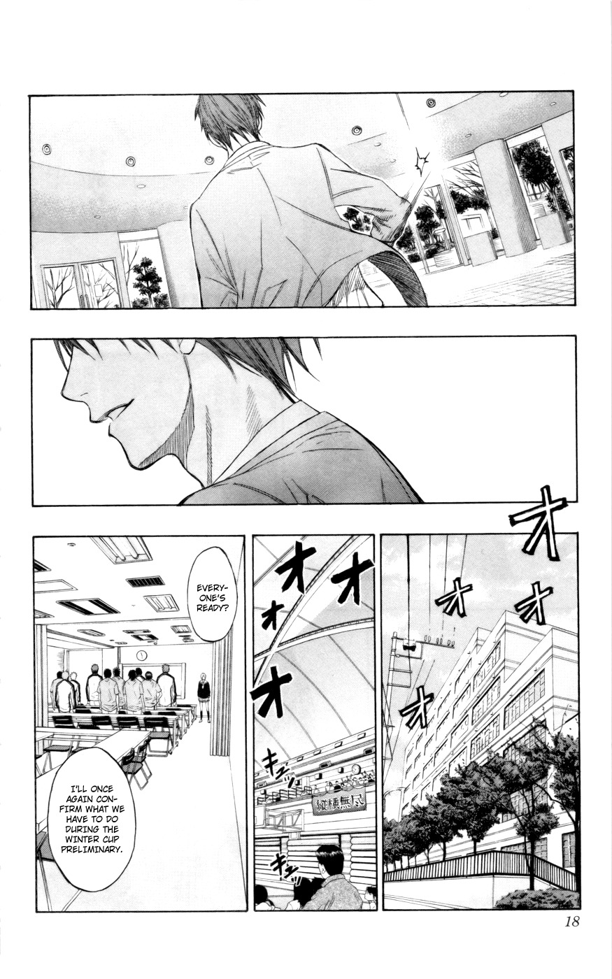 Kuroko no Basket Chapter 81 page 18 - Chapter 81: Engine On!!!