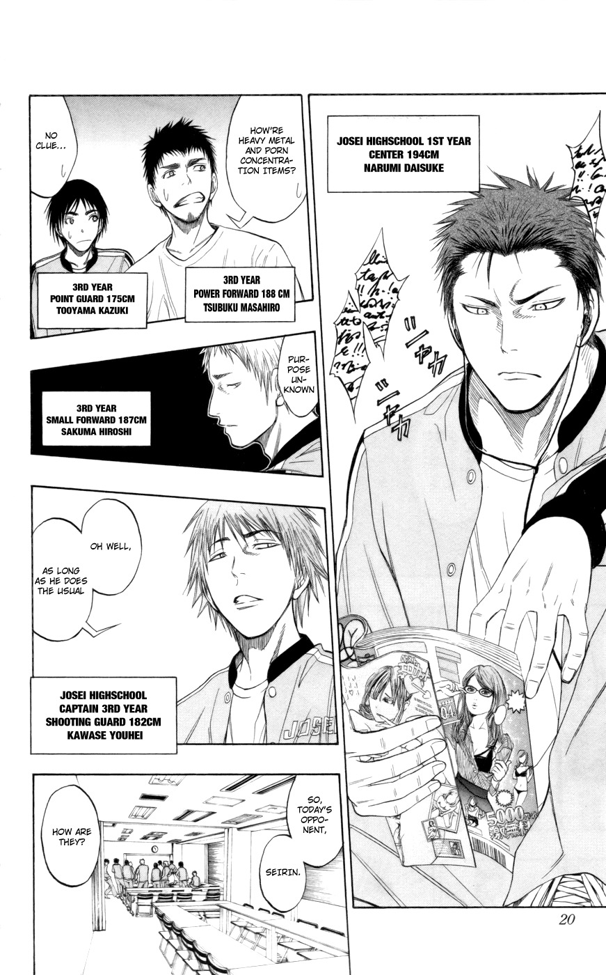 Kuroko no Basket Chapter 81 page 20 - Chapter 81: Engine On!!!