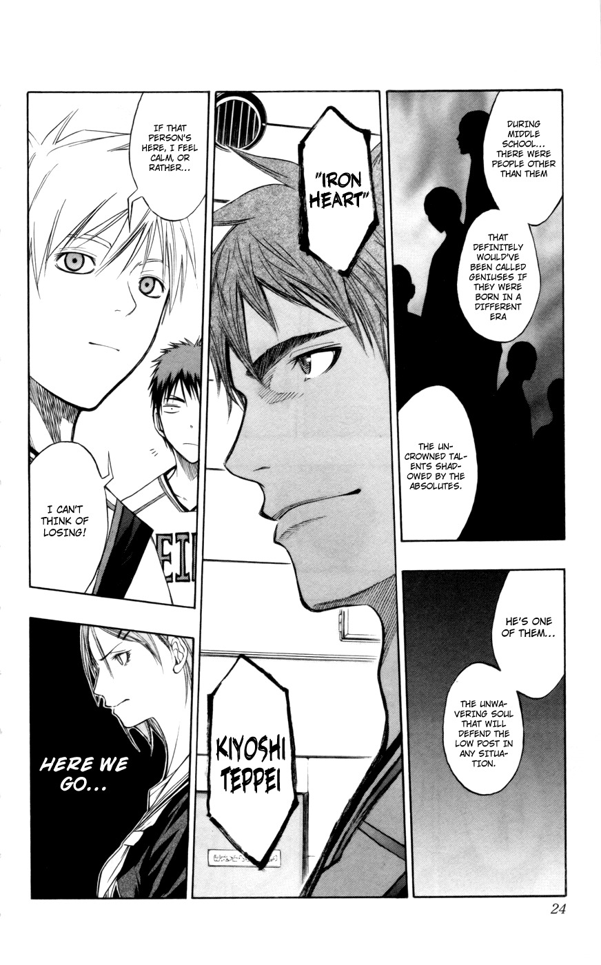 Kuroko no Basket Chapter 81 page 24 - Chapter 81: Engine On!!!