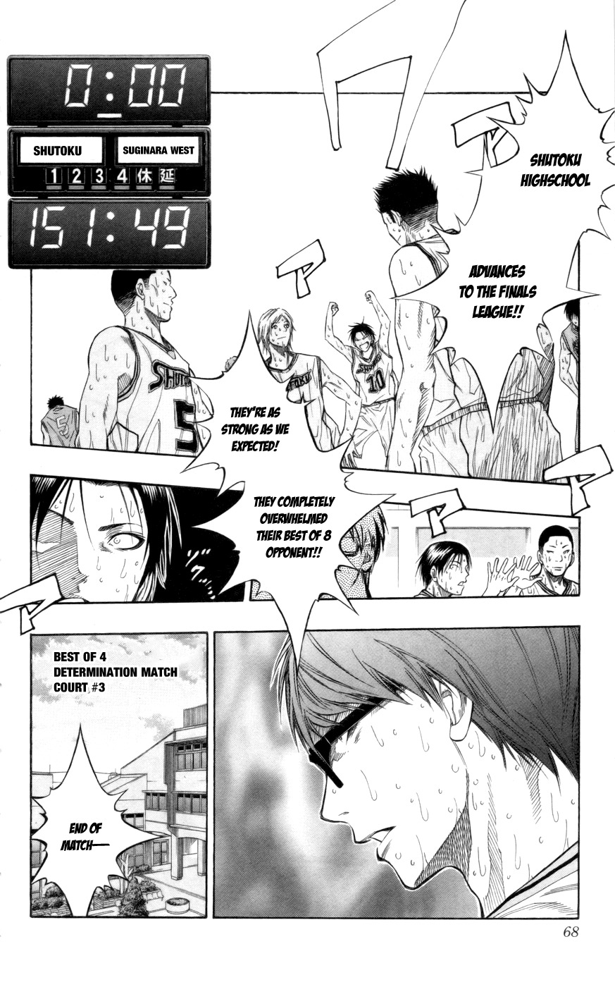 Kuroko no Basket Chapter 84 page 3 - Chapter 84: We're Finally Here