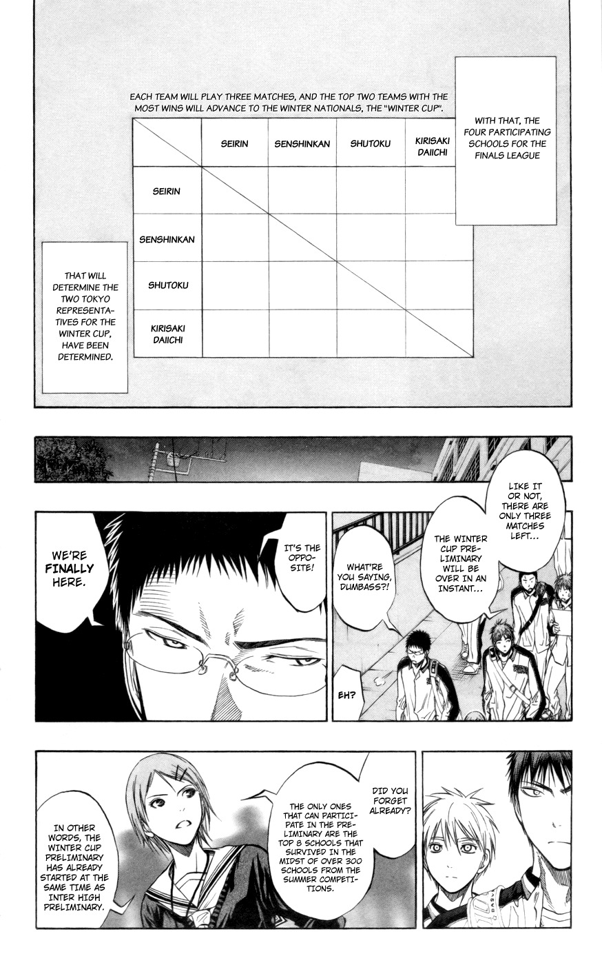 Kuroko no Basket Chapter 84 page 5 - Chapter 84: We're Finally Here