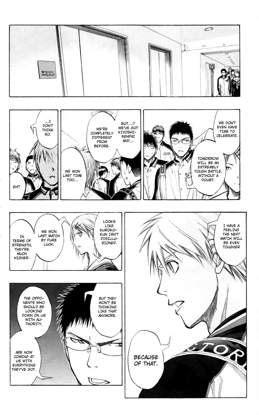 Kuroko no Basket Chapter 85 page 7 - Chapter 85: Once Is Enough